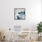 Stupell Industries Faded Abstraction with Blues Floating Frame By Susan Jill